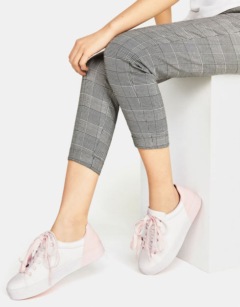 Trainers with heel detail